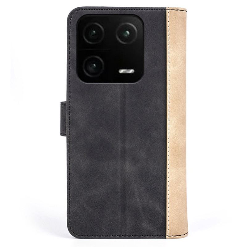 Housse Xiaomi 13 Pro Style cuir Vague