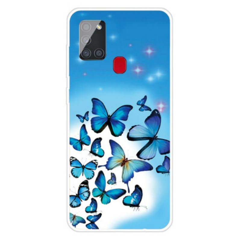 Coque Samsung Galaxy A21s Papillons Papillons