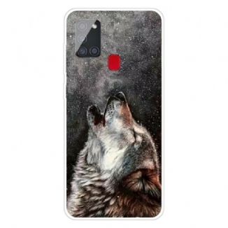 Coque Samsung Galaxy A21s Sublime Loup