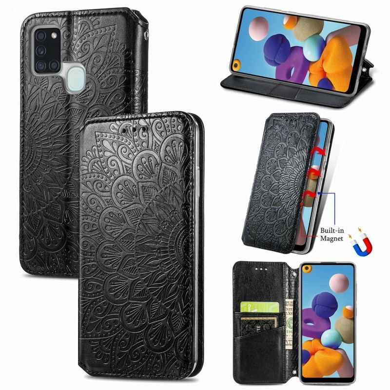 Flip Cover Samsung Galaxy A21s Mandala