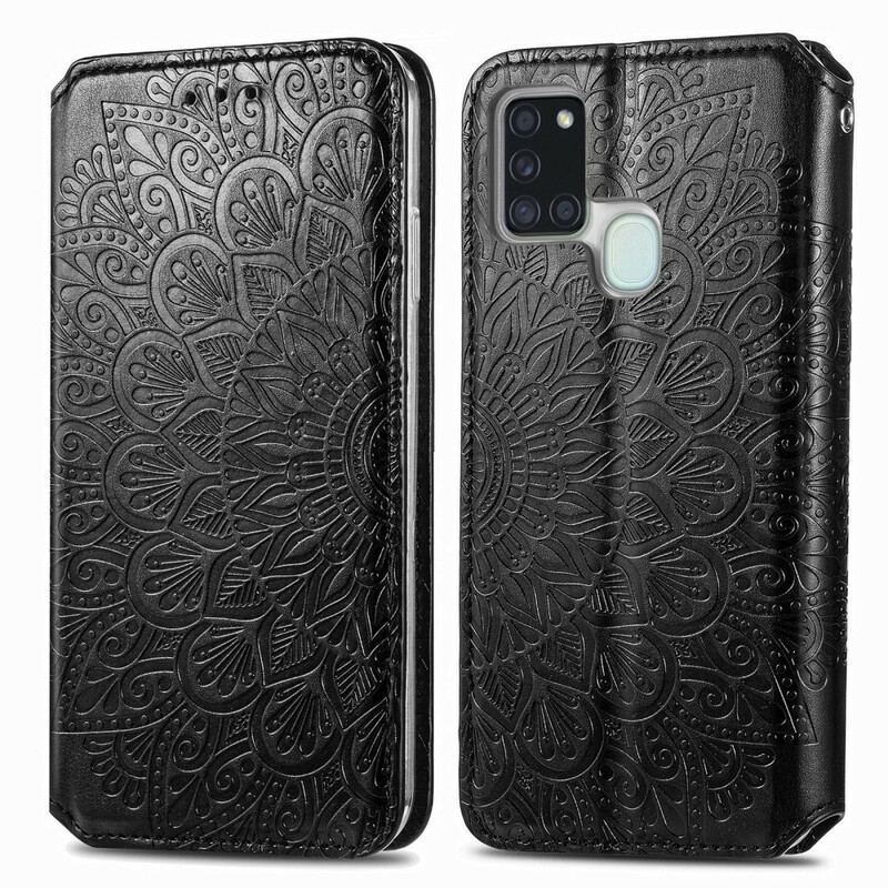 Flip Cover Samsung Galaxy A21s Mandala