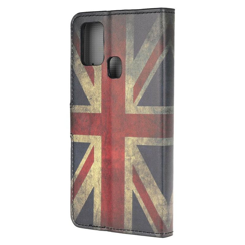 Housse Samsung Galaxy A21s Drapeau Angleterre