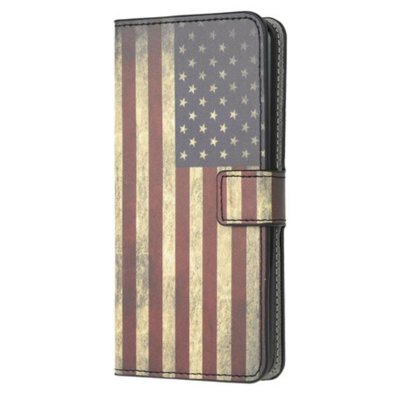 Housse Samsung Galaxy A21s Drapeau USA