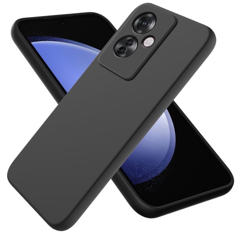 Coque Oppo Reno 11F 5G Silicone Liquide à Lanière