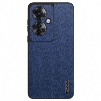 Coque Oppo Reno 11F 5G Simili Cuir Effet Bois