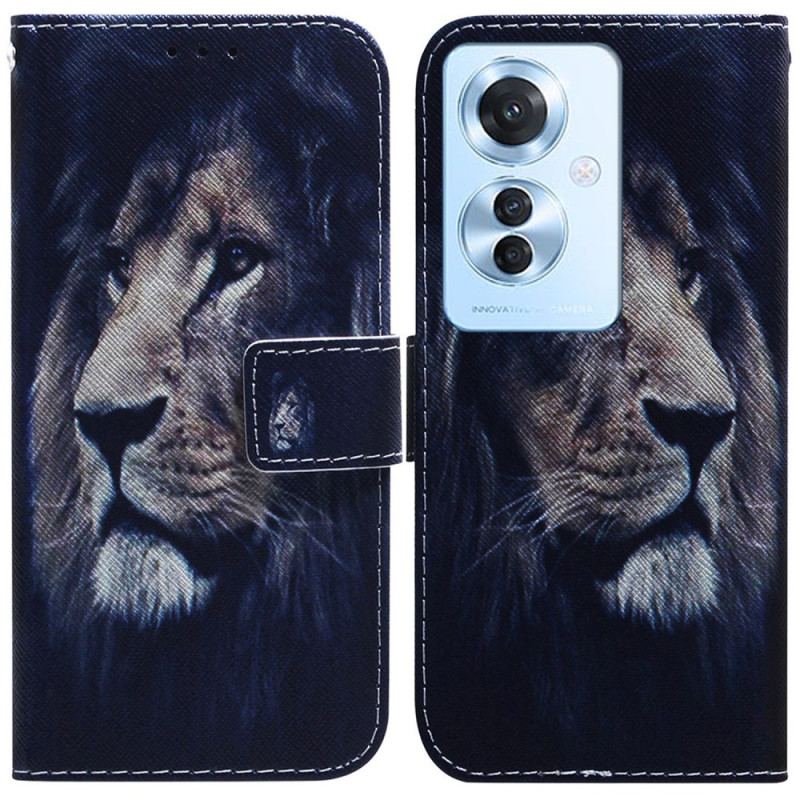 Housse Oppo Reno 11 F 5G Dreaming Lion