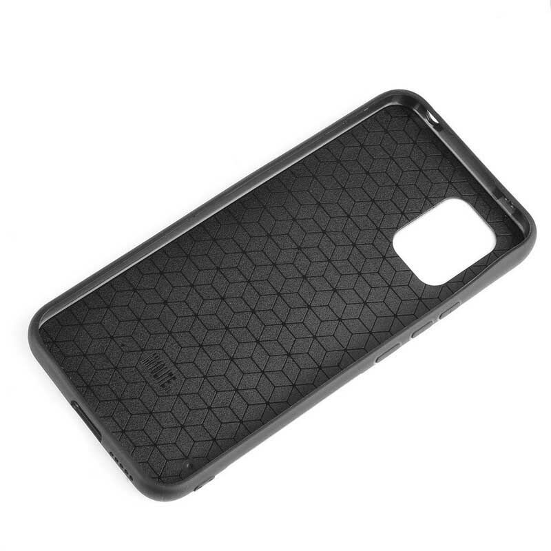 Coque Xiaomi Mi 10 Lite Effet Cuir Couture