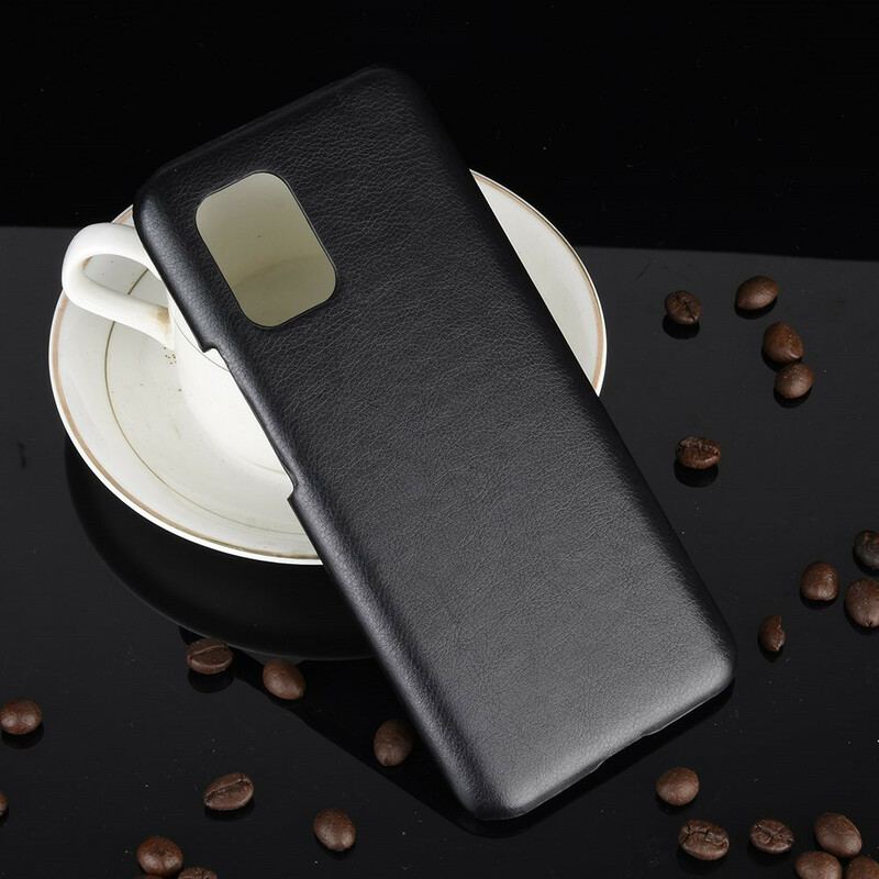 Coque Xiaomi Mi 10 Lite Effet Cuir Litchi Performance