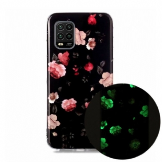 Coque Xiaomi Mi 10 Lite Floralies Fluorescente