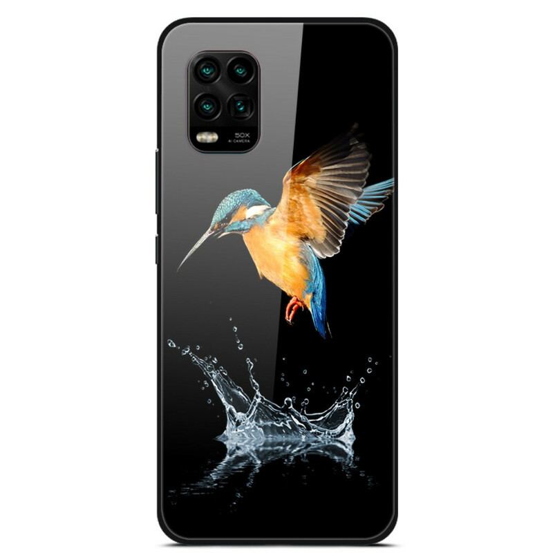 Coque Xiaomi Mi 10 Lite Verre Trempé Oiseau Couronne