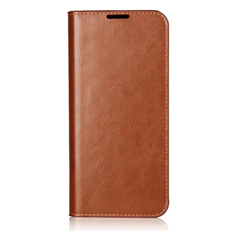 Flip Cover Xiaomi Mi 10 Lite Cuir Véritable