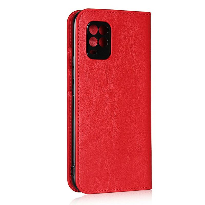 Flip Cover Xiaomi Mi 10 Lite Cuir Véritable