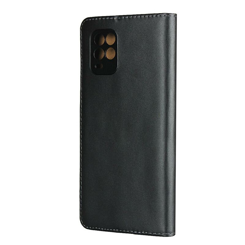 Housse Xiaomi Mi 10 Lite Cuir Véritable Élégance