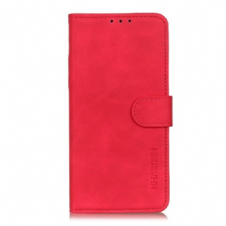Housse Xiaomi Mi 10 Lite Matte Effet Cuir Vintage KHAZNEH