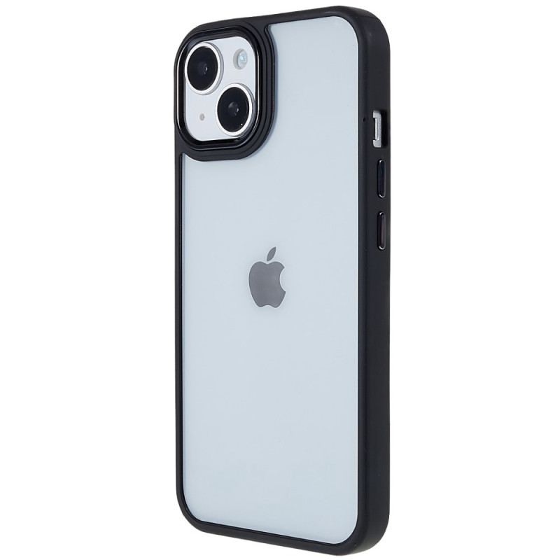 Coque iPhone 14 Plus Acrylique Rebords Silicone