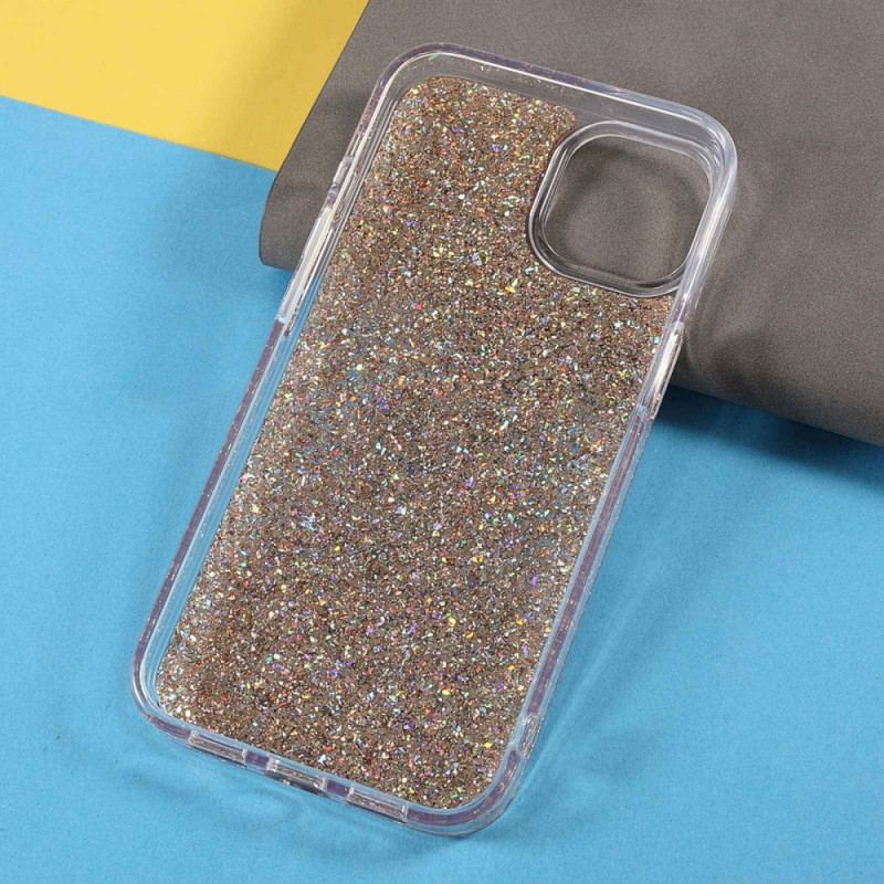 Coque iPhone 14 Plus Paillettes Élégantes