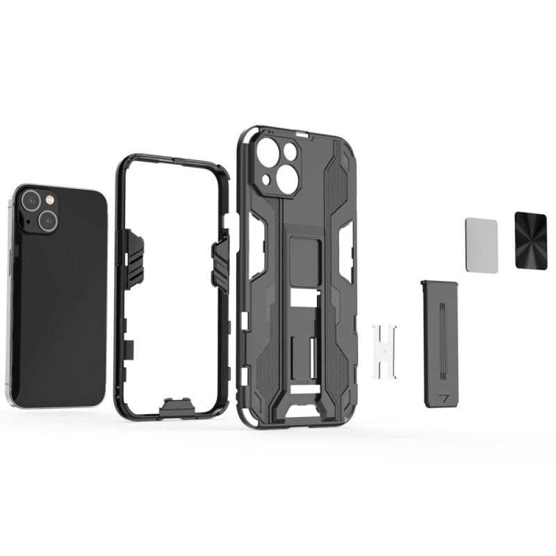 Coque iPhone 14 Plus Support Amovible Vertical et Horizontal