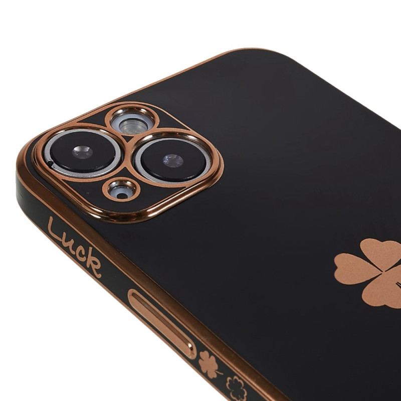 Coque iPhone 14 Plus Trèfle Lucky