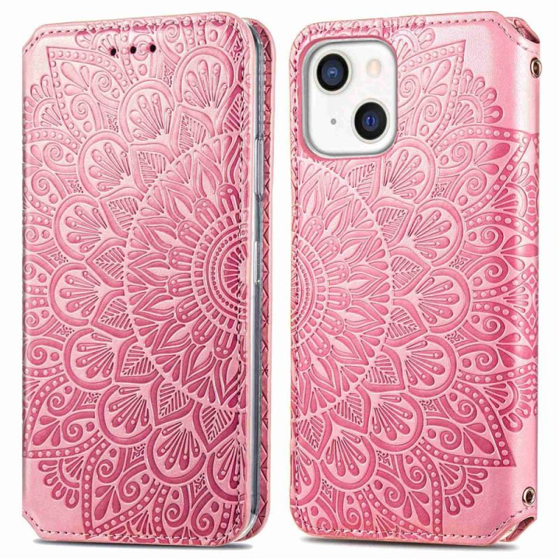 Flip Cover iPhone 14 Plus Mandala