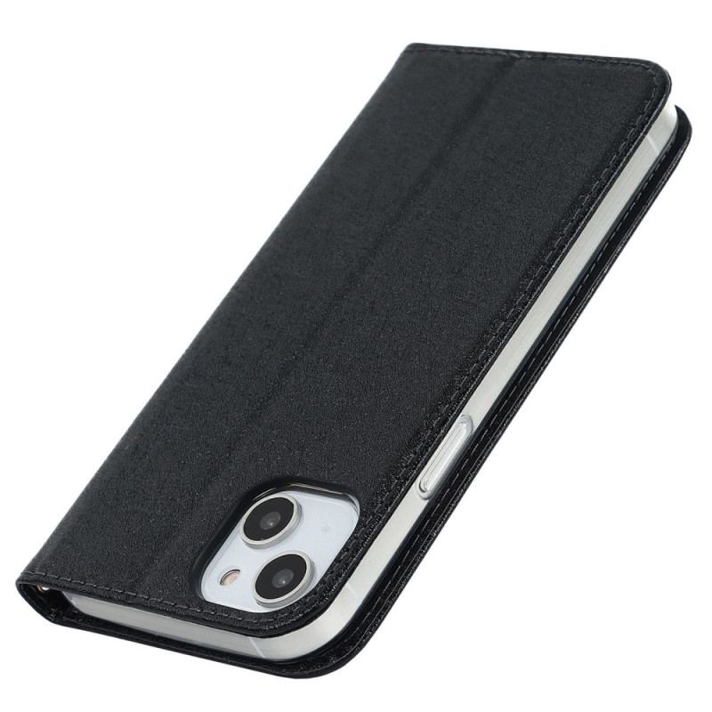 Flip Cover iPhone 14 Plus Style Cuir Douceur avec Lanière