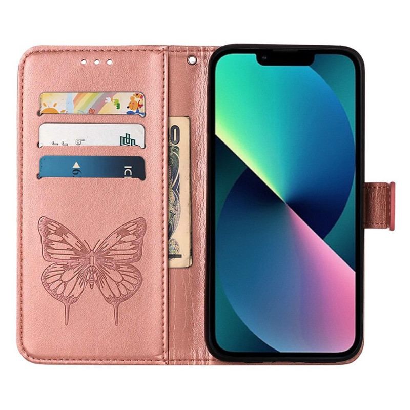 Housse iPhone 14 Plus Papillon Design