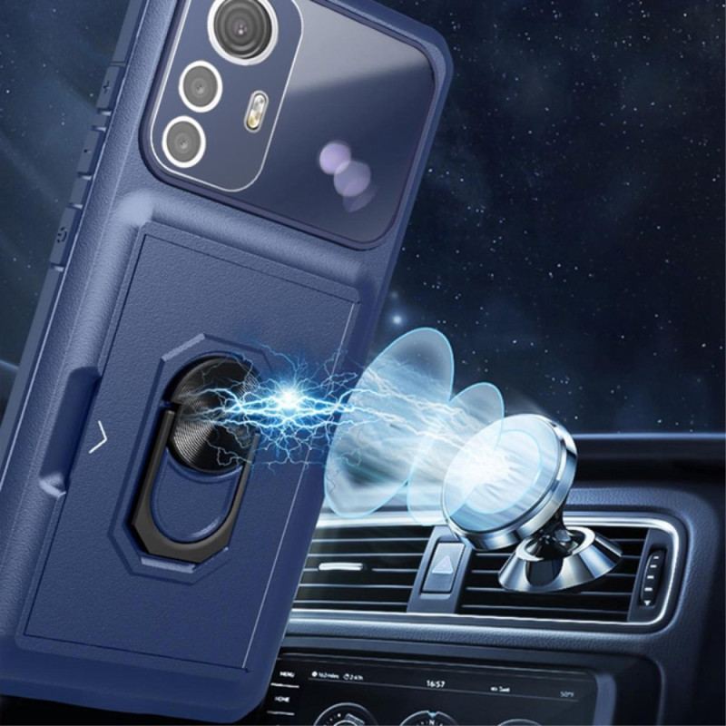 Coque Xiaomi 12 / 12X Anneau-Support et Porte-Carte