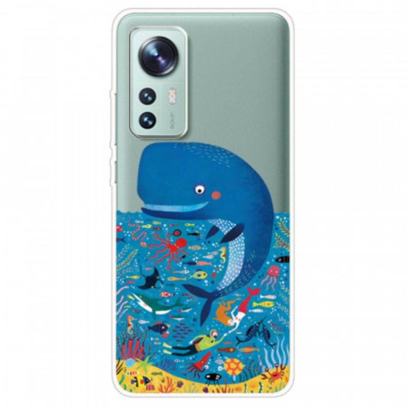 Coque   Xiaomi 12 / 12X  Baleine Graphique