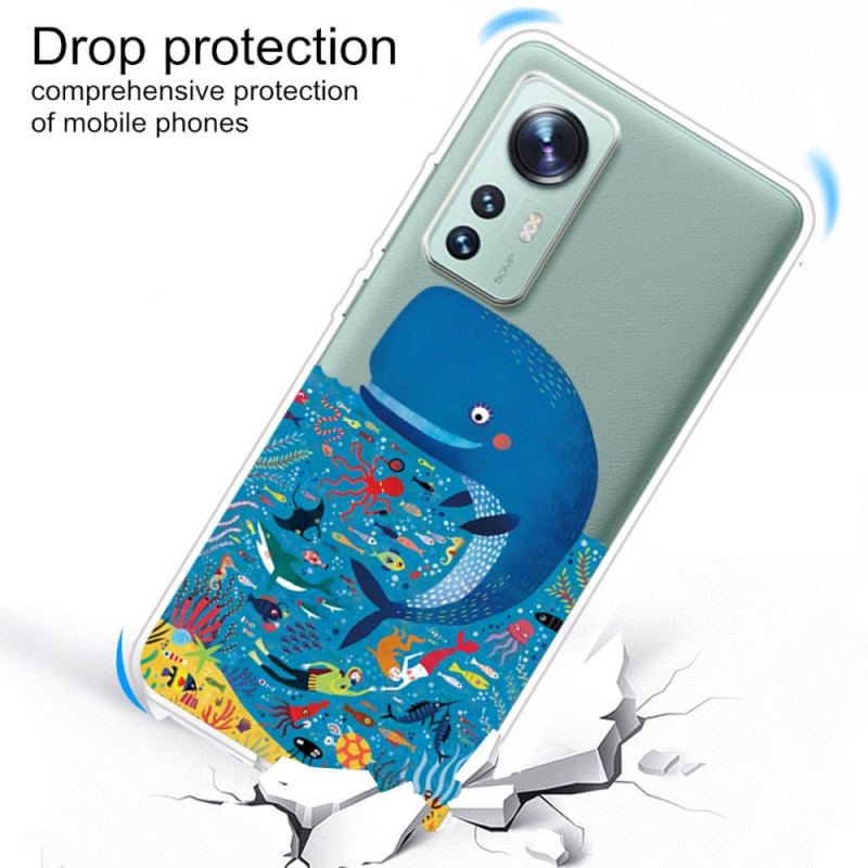 Coque   Xiaomi 12 / 12X  Baleine Graphique