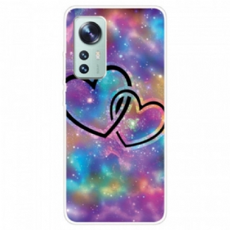 Coque  Xiaomi 12 / 12X  Coeurs Enchainés