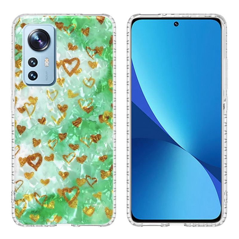 Coque Xiaomi 12 / 12X Coeurs Stylés