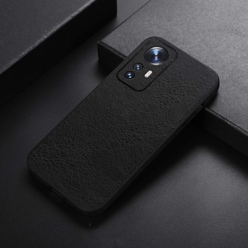 Coque Xiaomi 12 / 12X Effet Cuir Élégance