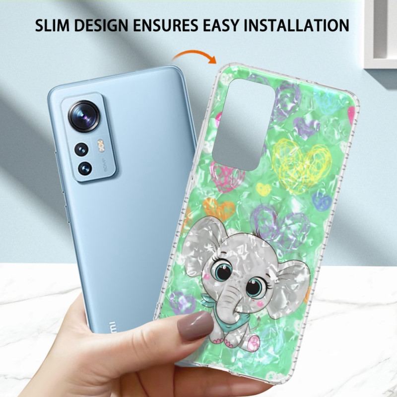 Coque Xiaomi 12 / 12X Éléphant Stylé