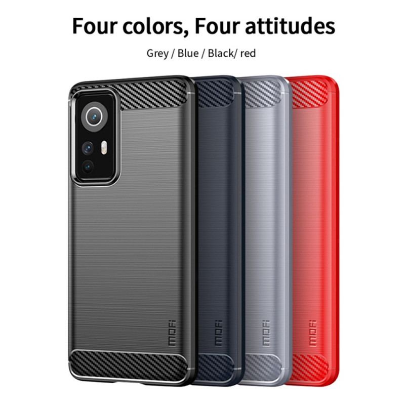 Coque  Xiaomi 12 / 12X  Fibre Carbone Brossée MOFI