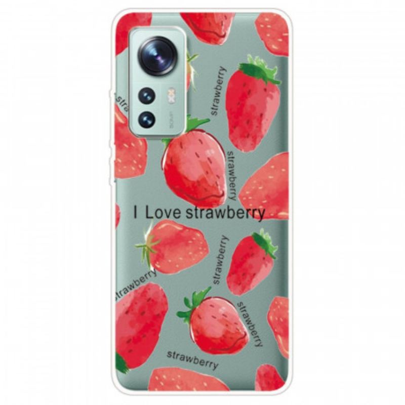 Coque  Xiaomi 12 / 12X  Fraises