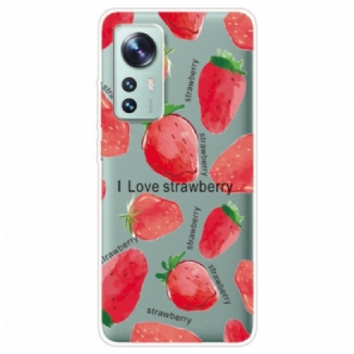 Coque  Xiaomi 12 / 12X  Fraises