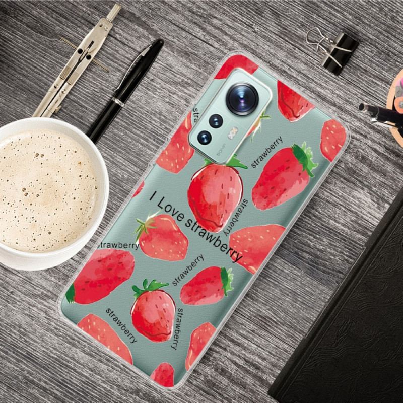 Coque  Xiaomi 12 / 12X  Fraises