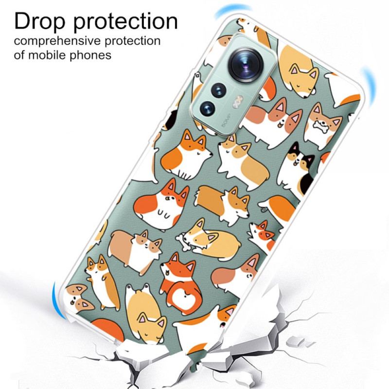 Coque  Xiaomi 12 / 12X  Multiples Chiens