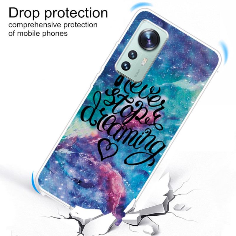 Coque  Xiaomi 12 / 12X  Never Stop dreaming