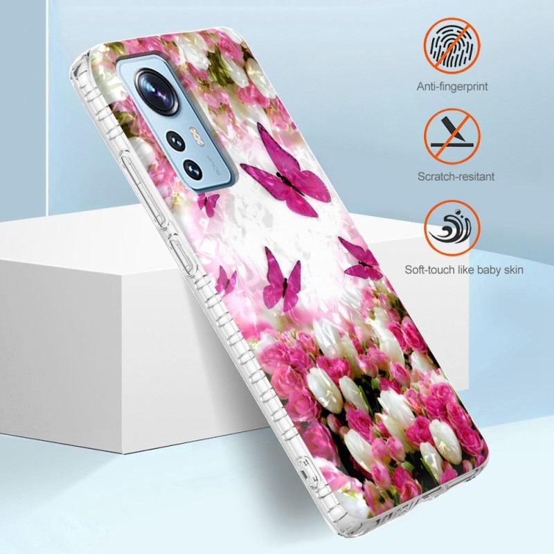 Coque Xiaomi 12 / 12X Papillons Stylés