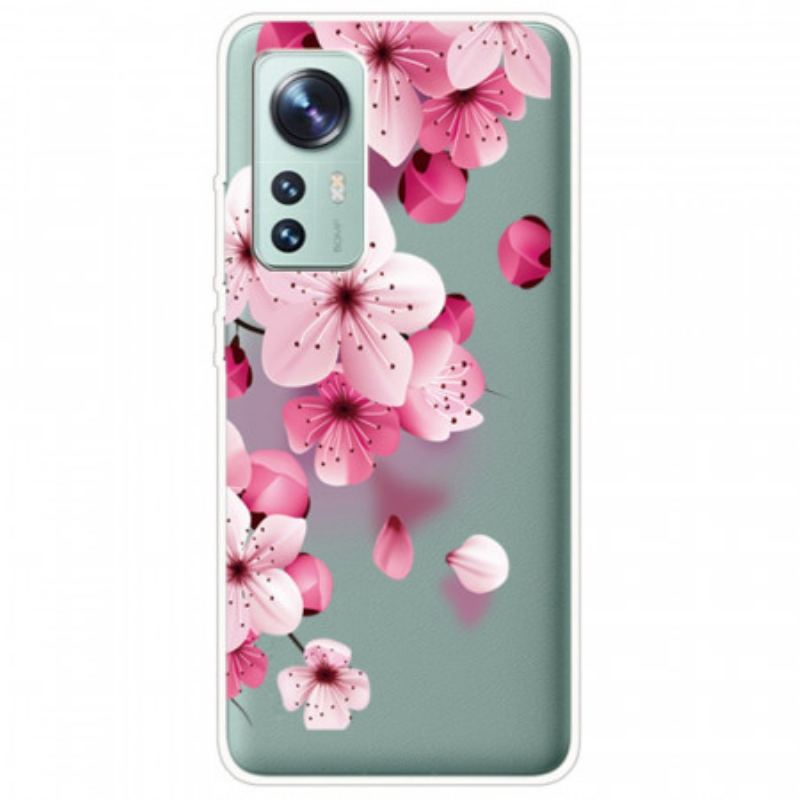 Coque  Xiaomi 12 / 12X  Petites Fleurs Roses