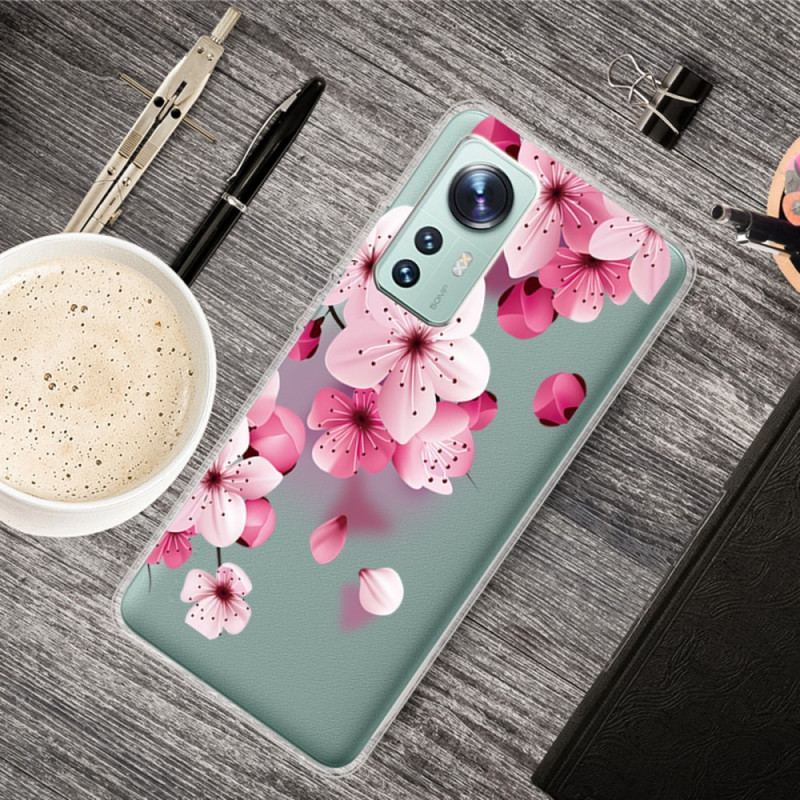 Coque  Xiaomi 12 / 12X  Petites Fleurs Roses