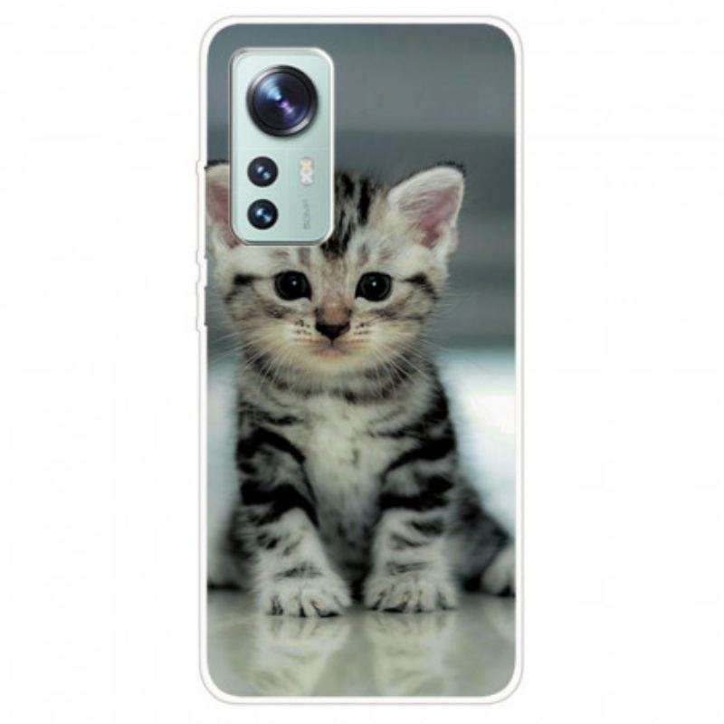 Coque  Xiaomi 12 / 12X  Silicone Chaton