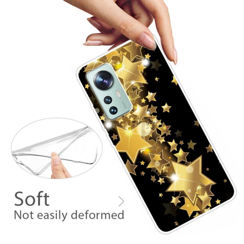 Coque  Xiaomi 12 / 12X  Silicone Étoiles