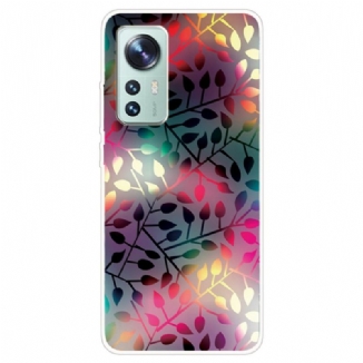 Coque  Xiaomi 12 / 12X  Silicone Feuilles