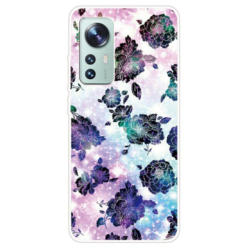 Coque  Xiaomi 12 / 12X  Silicone Fleurs