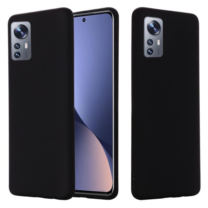 Coque  Xiaomi 12 / 12X  Silicone Liquide Avec Lanière