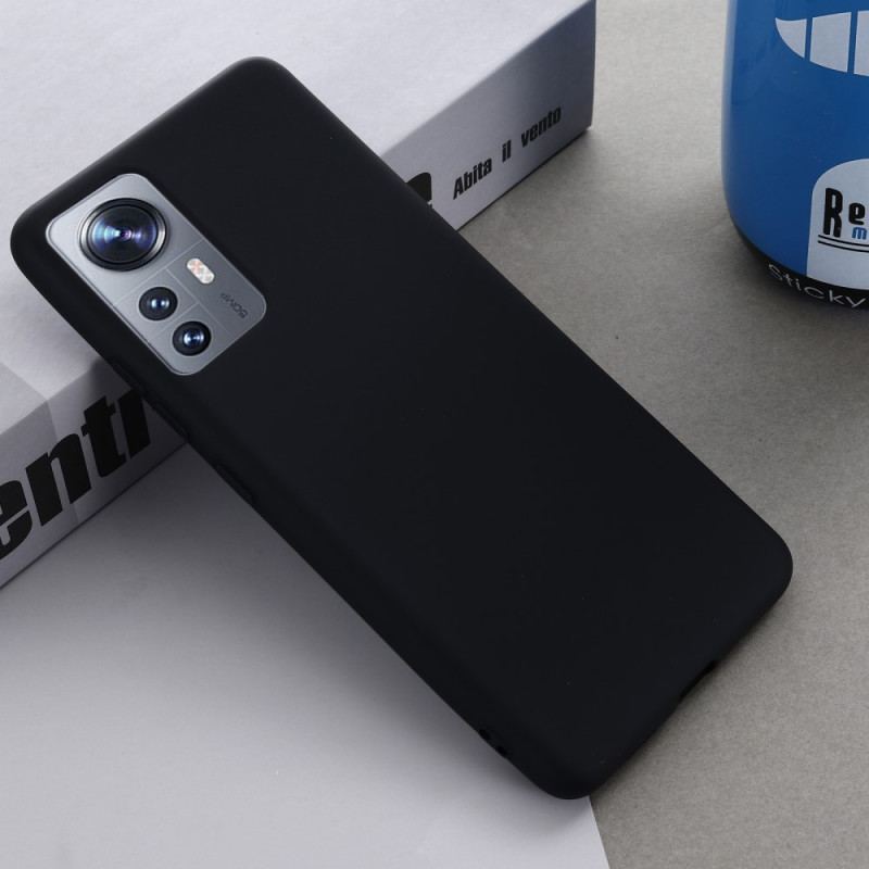 Coque  Xiaomi 12 / 12X  Silicone Liquide Avec Lanière