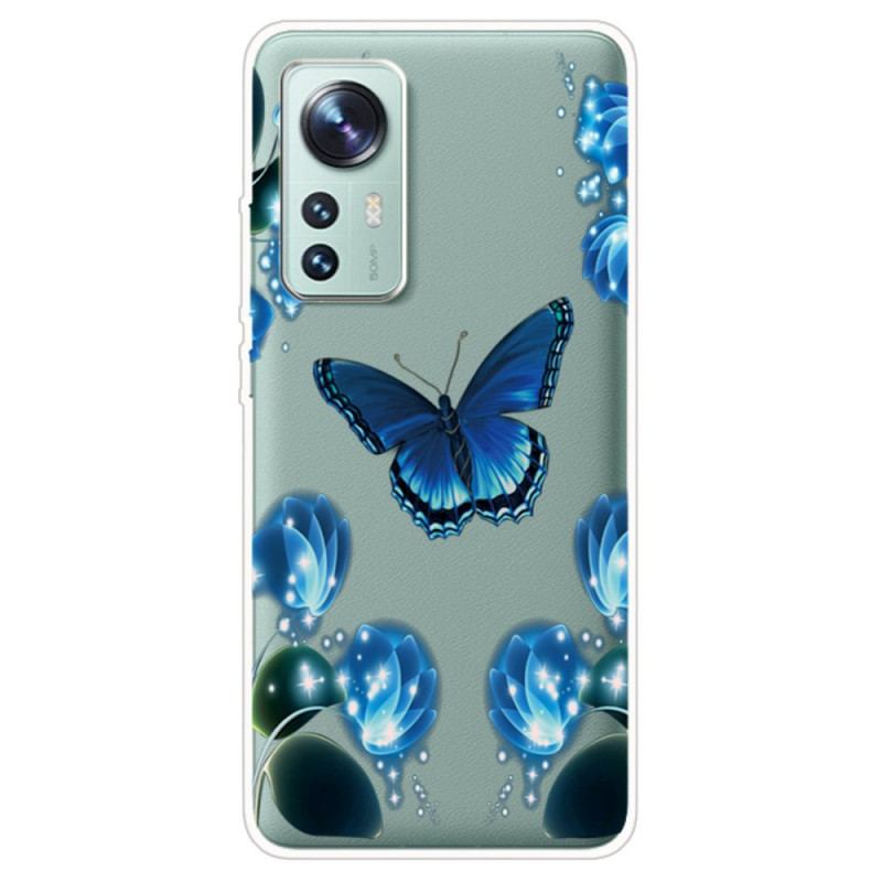 Coque  Xiaomi 12 / 12X  Silicone Papillon Enchanté