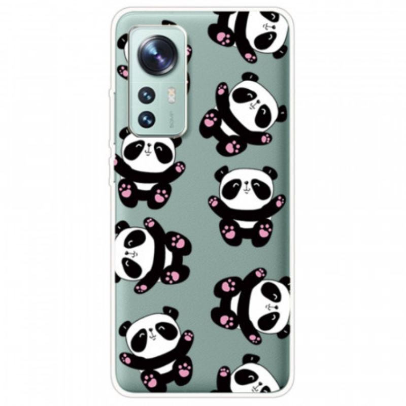 Coque  Xiaomi 12 / 12X  Top Pandas Fun