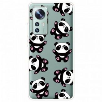 Coque  Xiaomi 12 / 12X  Top Pandas Fun